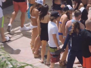 Insane amount of hot girls on beach party-4