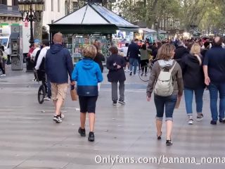 xxx video 49 femdom male Dana Nomad - Cumwalk Barcelona Ramblas, cumwalk on fetish porn-2