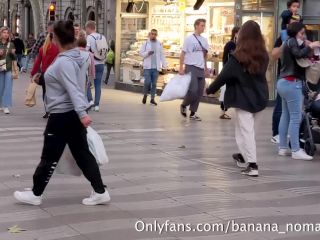 xxx video 49 femdom male Dana Nomad - Cumwalk Barcelona Ramblas, cumwalk on fetish porn-3
