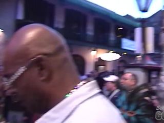 Vintage Mardi Gras Home Video With Some  Flashing-0