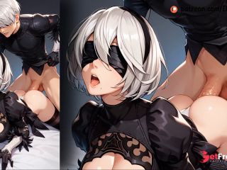 [GetFreeDays.com] Yorha 2B - arrogant nymphomaniac will sit on your face and suck your cock Sex Video May 2023-5