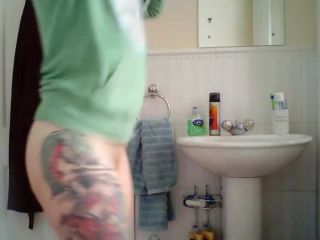 free adult video 15 milf big ass dp fetish porn | Tattooed milf spied in the bathroom | hidden camera-2