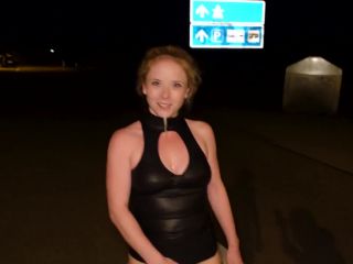 adult clip 23 MyDirtyHobby – Mia_Adler – Truckstop Sperm Walk, one piece femdom on femdom porn -8