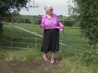 BritMilfs Naughty Granny Outdoors - British-1