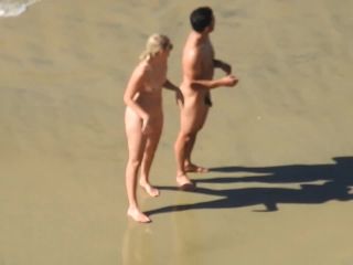 Tattooed nudist woman got pear body shape-9