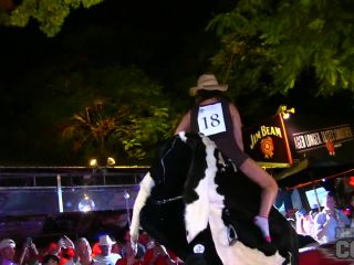 Fantasy Fest 2018 Topless Bull Riding And Girls Flashing Pussy And Tits On The Streets smalltits -4
