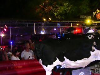 Fantasy Fest 2018 Topless Bull Riding And Girls Flashing Pussy And Tits On The Streets smalltits -5