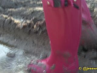 whores_are_us In The Mud In My Wellies - Boot Fetish-4