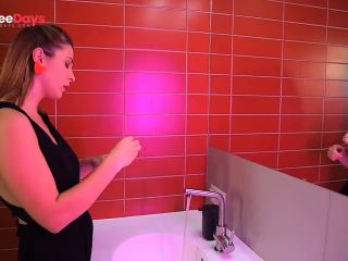 [GetFreeDays.com] Fucked Hot Babe in the Public Toilet in the Bar Unexpected Creampie Sex Clip October 2022-2