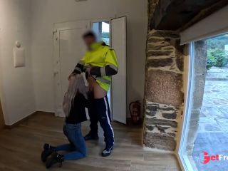 [GetFreeDays.com] The parcel delivery man comes to bring me a package and I give him a surprise blowjob Adult Clip November 2022-7