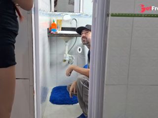 [GetFreeDays.com] Housewife calls plumber and provokes him Adult Clip May 2023-2