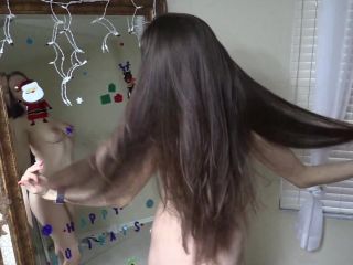 adult xxx clip 30 femdom haircut Lelu Love - Slow Teasing Hair Play JOI, goddess worship on pov-4