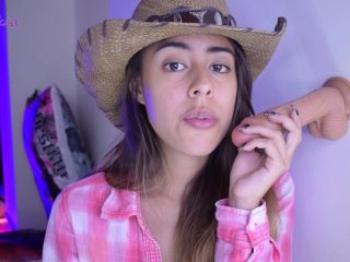 M@nyV1ds - Salmakia - Cowgirl sucking and playing with a cock-0