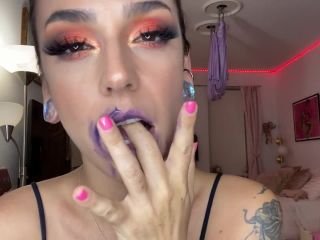 xxx video 13 misswhip – Mouth Fetish-Purple Lipgloss on femdom porn kik femdom-9