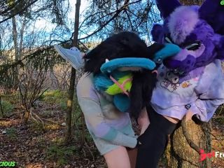 [GetFreeDays.com] Sneaking Into The Woods To Fuck The Hottest Barely Legal Furry Girl Ive Ever Met FursuitCuckold Porn Video October 2022-5