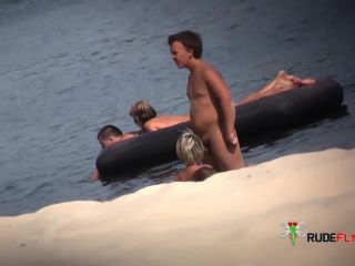 Young nudists fumble grease on each other's naked  bods-6