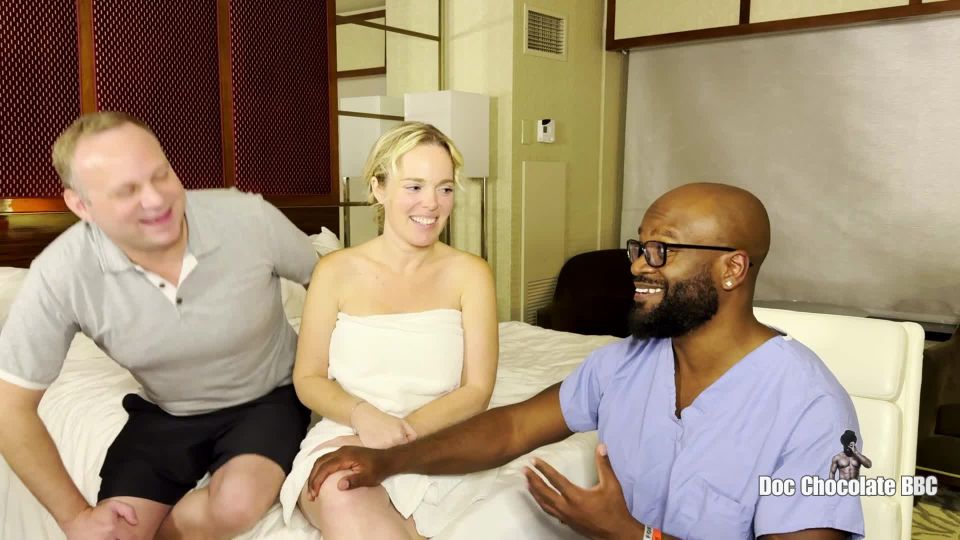 Doc Chocolate BBC - HOTWIFE HOUSECALLS Episode 2 - Cuck Boyfriend Threesome - BBC