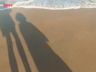 [GetFreeDays.com] Risky sex on the public beach with my Brazilian . Big ass  Sex Video February 2023-0