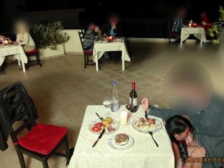 Alexandra-Wett - Public extrem - Mitten im Restaurant gefickt 3x gespr ...-3