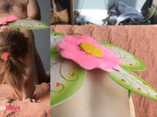 [GetFreeDays.com] Redhead in TInkerbell Costume gets both holes filled with cum... I guess he liked it Porn Film February 2023-5