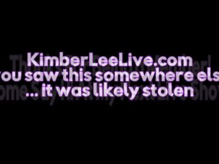 xxx video clip 19 Kimberleelive - Kimber Gets Wet and Fucks Dildo in Shower! - femdom pov - fetish porn latex fetish wear-9