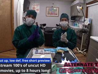 Doctor Aria Nicole & Doctor Tampa Try On Latex And Surgical Gloves At G-5