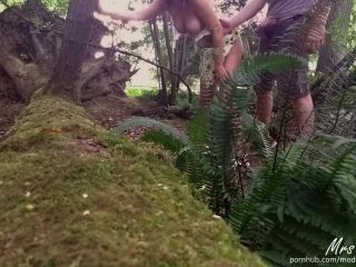 Mrs RobinsonCouple having Public Sex in the woods from Voyeur POV-5