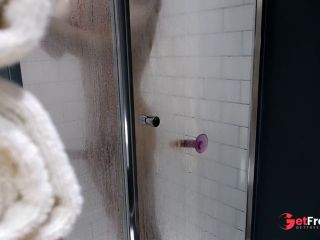 [GetFreeDays.com] Toned Twink caught having fun in the shower so teases the camera Some shower fun Porn Stream October 2022-5