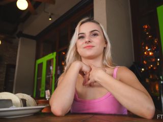 FTVGirls presents Aria in Adorable Dimples - Naughty Little Blonde 5 -  on public big nose fetish-4