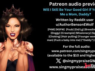 [GetFreeDays.com] Will I Still Be Your Good Girl if You Make Me a Mom, Daddy erotic audio preview -Singmypraise Sex Video July 2023-3