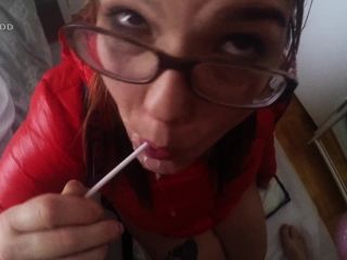 M@nyV1ds - DirtyKristy - Lolly Lover Blowjob DeepThroat Part 1-7