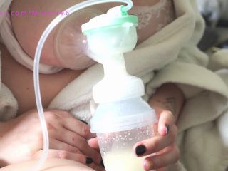 Detail Of Milking, Breast Pump 1080p-3