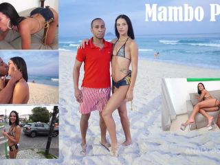 Brazilian Kendal, Debora Andrade walks almost naked on the street then get fucked by BBC Anal, BB...-9