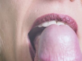 Sensual Close Up Tongue Blowjob 1080p-4