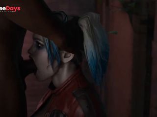 [GetFreeDays.com] Harley Quinn Deep Thorating A BBC And Gets A Big Throatpie Adult Stream November 2022-2