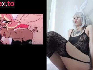 [GetFreeDays.com] NYAURI1 reacciona a Verosika Human Show Orgy Helluva Boss Hentai animation Adult Film May 2023-4