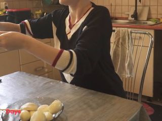 [GetFreeDays.com] Sexy breasts and big boobs in the kitchen, while the maid prepares the foo Sex Video October 2022-5