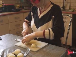 [GetFreeDays.com] Sexy breasts and big boobs in the kitchen, while the maid prepares the foo Sex Video October 2022-6