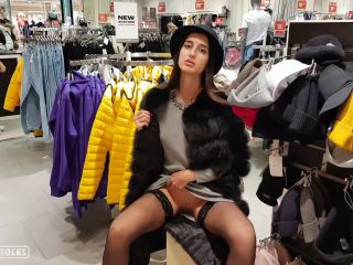 Video Hot Babe Shows Her Pussy,Ass In The Store Sweetbuttocks 1080p...-9