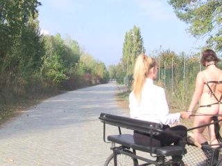 clip 44 DaisyDevbi – Ausfahrt auf dem Ponyhof - fetish - public femdom handcuffs-5