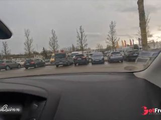 [GetFreeDays.com] je mexhibe et me gode sur les parkings et il finit par me baiser dans la voiture Porn Clip May 2023-3