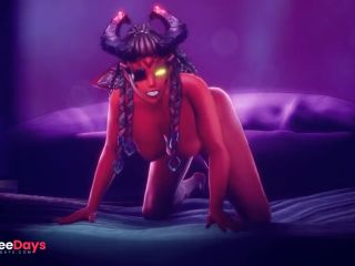 [GetFreeDays.com] Horny Demon Girl Killi dominates her plaything - Subverse Gameplay Sex Video February 2023-4