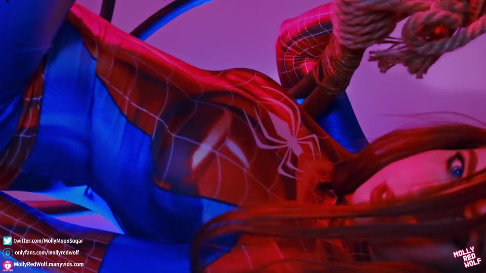 Sexy Mary Jane Fucks In Spiderman Costume  Mollyredwolf 1080p