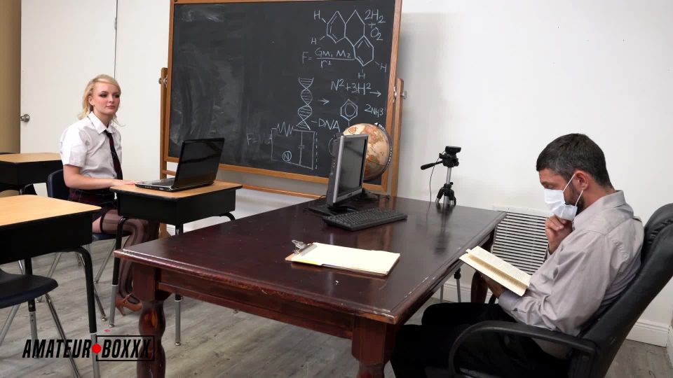 online clip 43 Amateur Boxxx – Teacher Fucks Student in front of Virtual Class - fetish - school crazy fetish porn