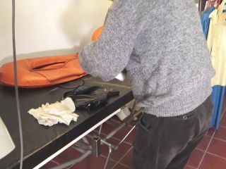 Clean Up Pimp Has To Wash Mistress' Lover'S Laundry-0