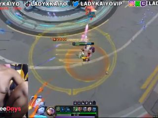 [GetFreeDays.com] Topless Ebony slut plays League of Legends Swarm Gamemode Adult Video July 2023-5