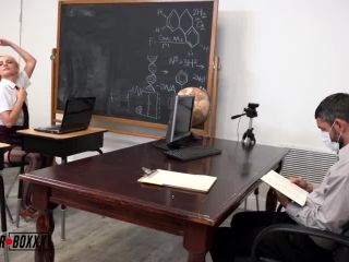 Alice Pink Fucks her School Teacher  ZOOM Class-0