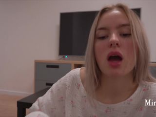 MiraDavidHottie In Pajamas Sucks My Dick On The Couch - 1080p-0