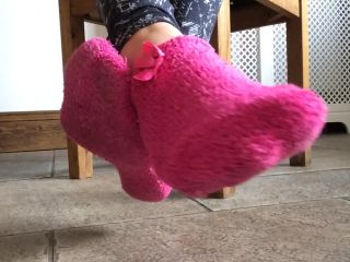 free video 38 feet fetish femdom porn | Online Fetish video Sweetsoles - Stinky Fluffy Sock Removal and Dangle | toes-fetish-1