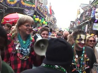 Mardi Gras 2008 Craziness on Bourbon Street smalltits -3